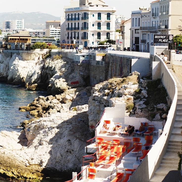 Entertainment zone at night in Germany